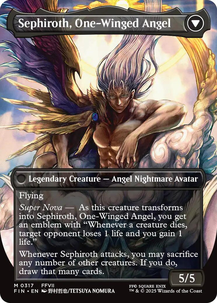 マジック：ザ・ギャザリング Sephiroth, Fabled SOLDIER & One-Winged Sephiroth, Fabled SOLDIER // Sephiroth, One-Winged Angel