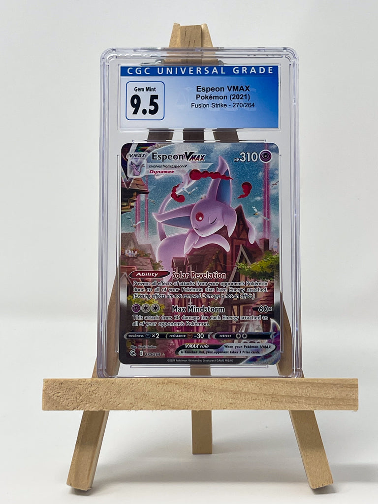 espeon vmax pokemon card Full Art/Espeon Vmax Secret (270) 2021 Pokemon Sword & Shield Fusion Strike