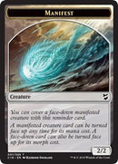 Manifest // Angel Double-Sided Token [Commander 2018 Tokens]