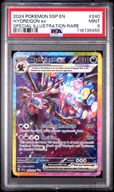 Hydreigon ex 240/191 Surging Sparks PSA 9 116135955