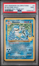 Blastoise 2/102 Celebrations: Classic Collection PSA 9 125697871