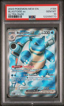 Blastoise ex 184/165 S&V: 151 PSA 10 122056773
