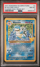 Blastoise 2/102 Celebrations Classic Collection PSA 8 98600781
