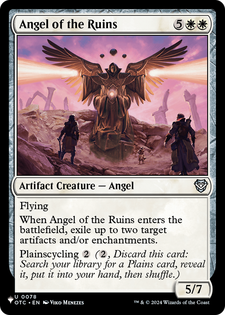 Angel of the Ruins [The List]