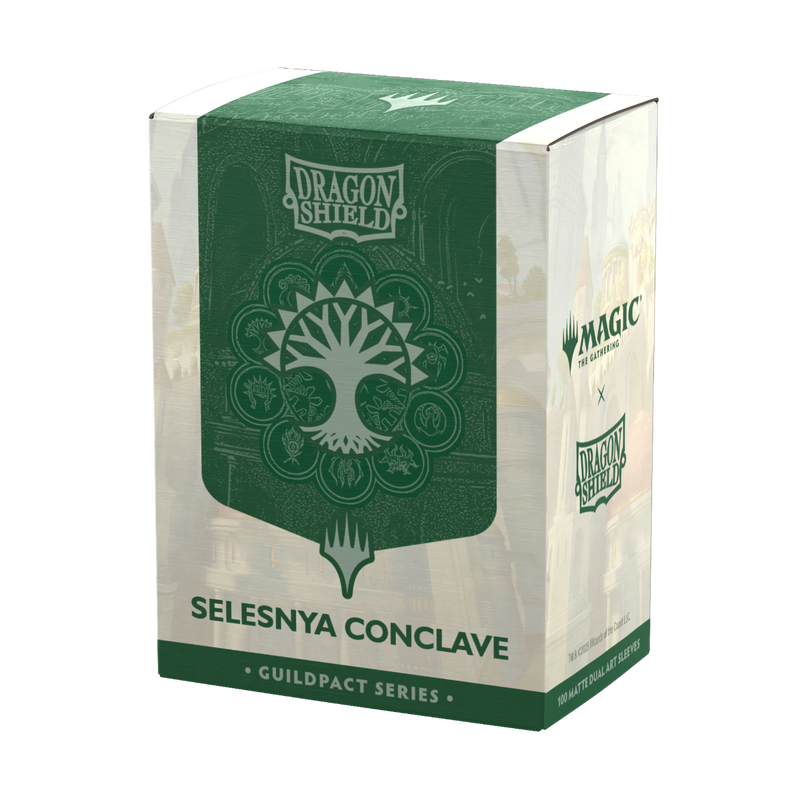 Dragon Shield: Standard 100ct Art Sleeves - Selesnya Conclave