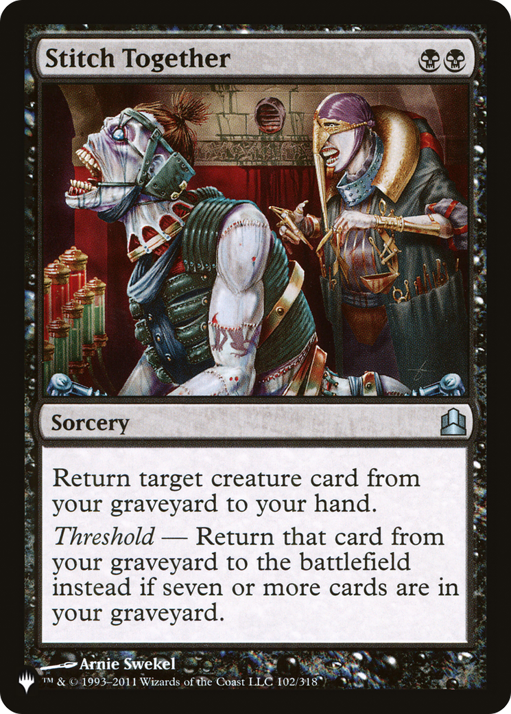 Stitch Together (CMD) [The List]