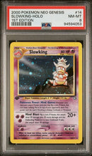 Slowking 14/111 1st Edition Neo Genesis PSA 8 94594053