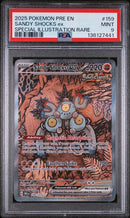 Sandy Shocks ex 159/131 Prismatic Evolutions PSA 9 136127441