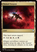 Nomad Outpost (Surge Foil) [Star Trek Commander]