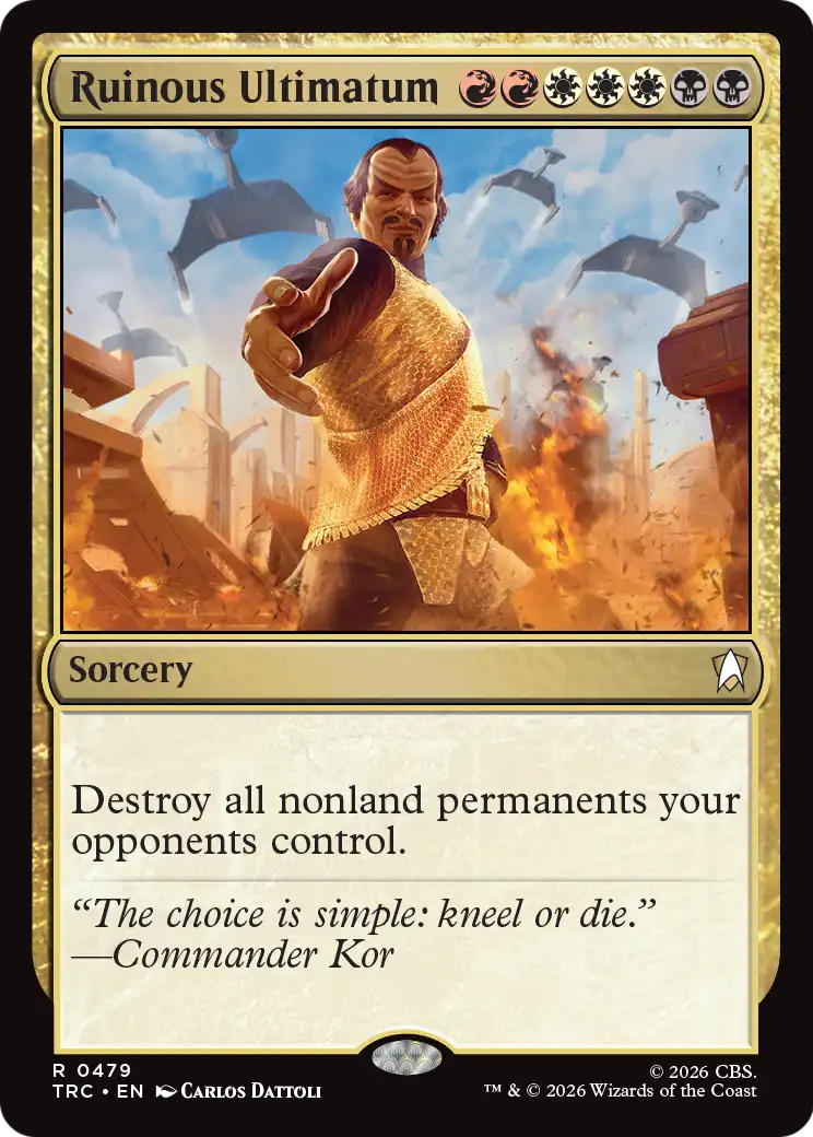 Ruinous Ultimatum [Star Trek Commander]