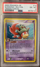 Slowking 14/115 EX Unseen Forces Reverse Holo PSA 6 56702124