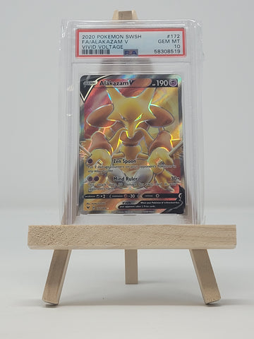 Alakazam V 172/185 Vivid Voltage PSA 10 58308519