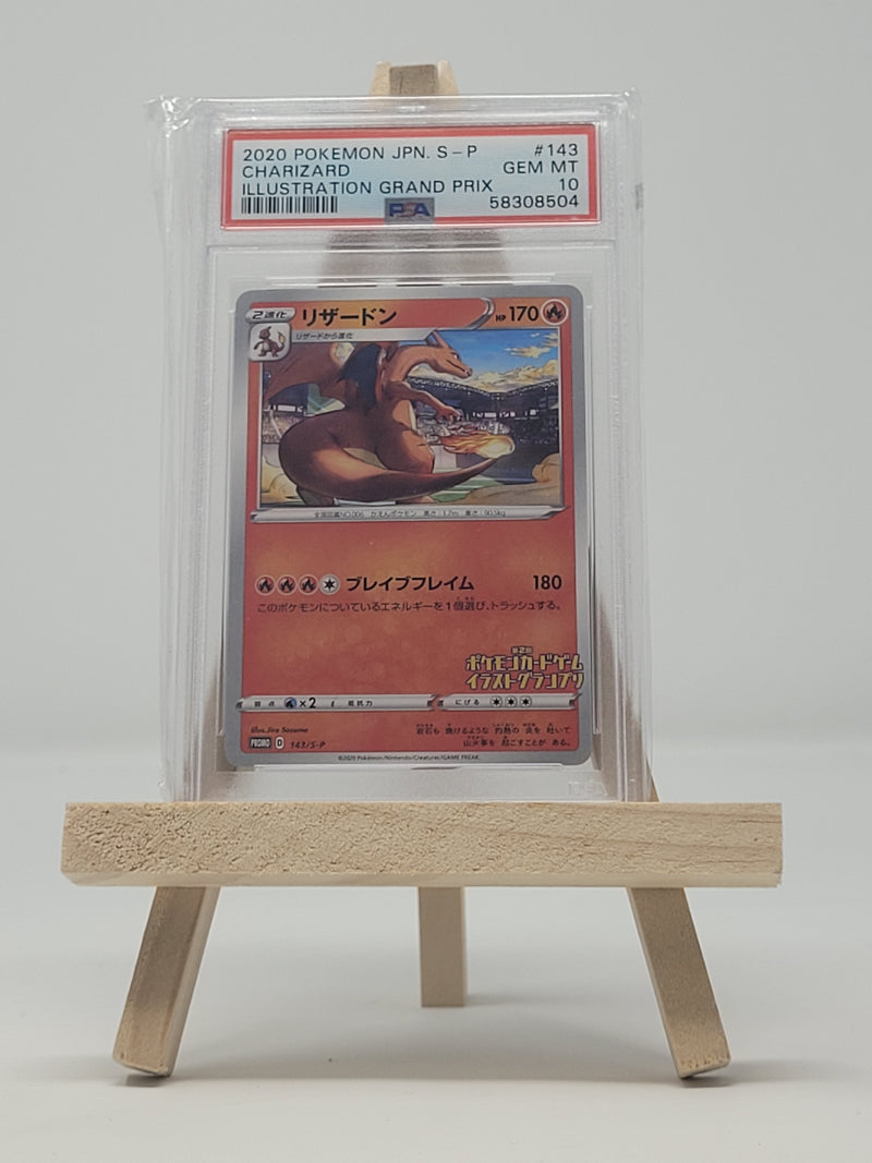 Charizard 143/S-P JAPANESE Illustration Grand Prix PSA 10 61506972