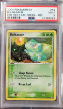Bulbasaur 54/112 EX: Fire Red & Leaf Green Reverse Foil PSA 9 41289229