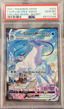 Ice Rider Calyrex VMAX 203/198 Sword & Shield: Chilling Reign PSA 10 69131554
