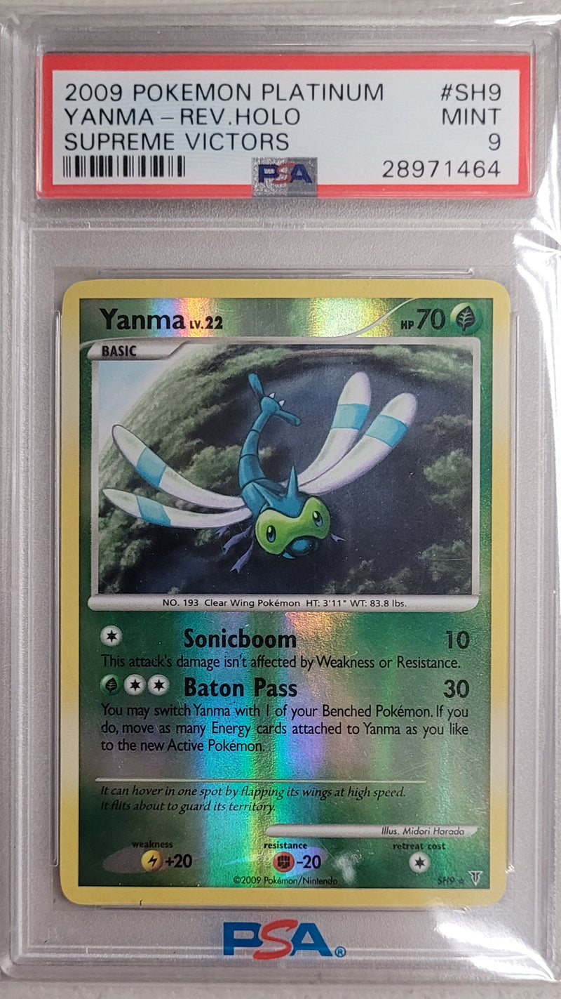 Yanma - Rev. Holo SH9 Platinum: Supreme Victors PSA 9 28971464