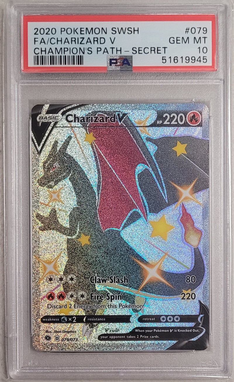 Charizard V 079/073 Champion's Path PSA 10 51619945