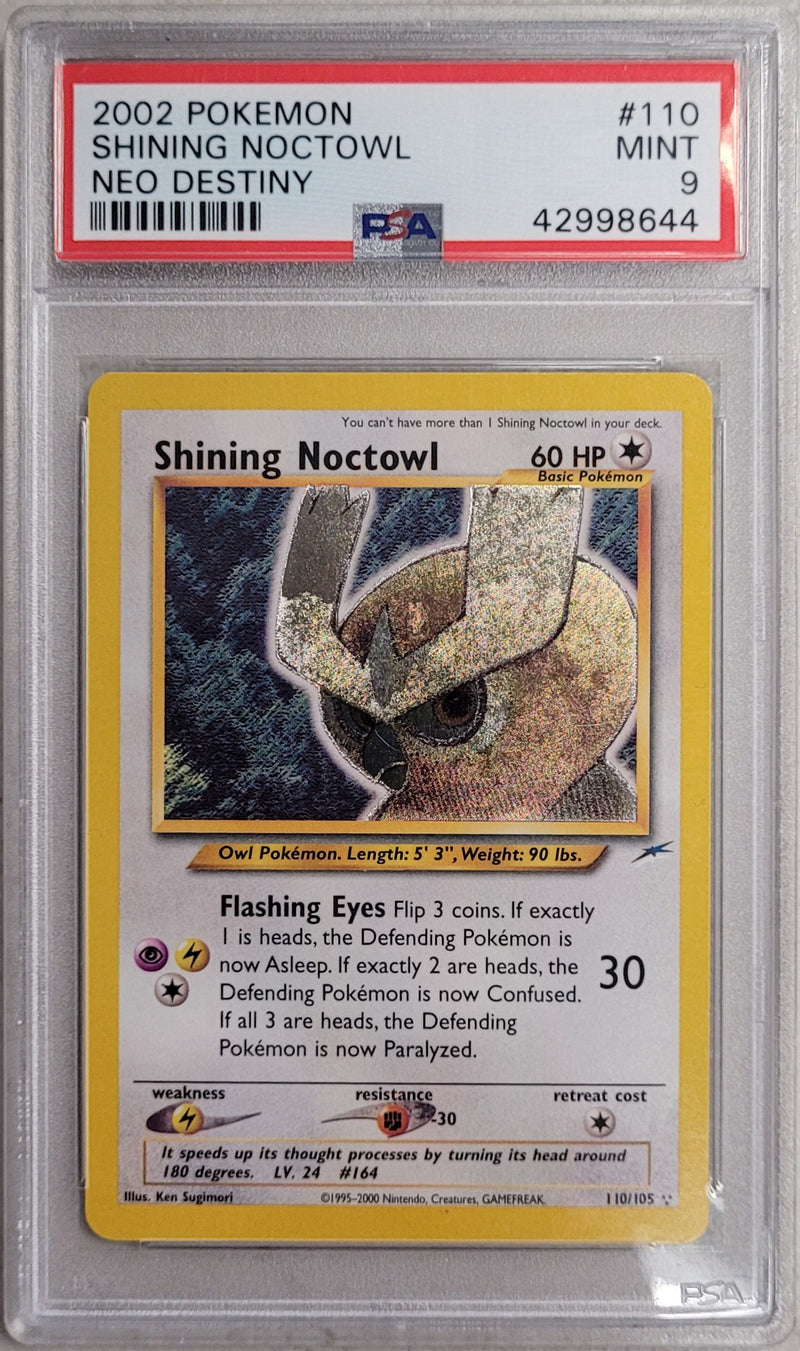 Shining Noctowl 110/105 Neo Destiny PSA 9 42998644
