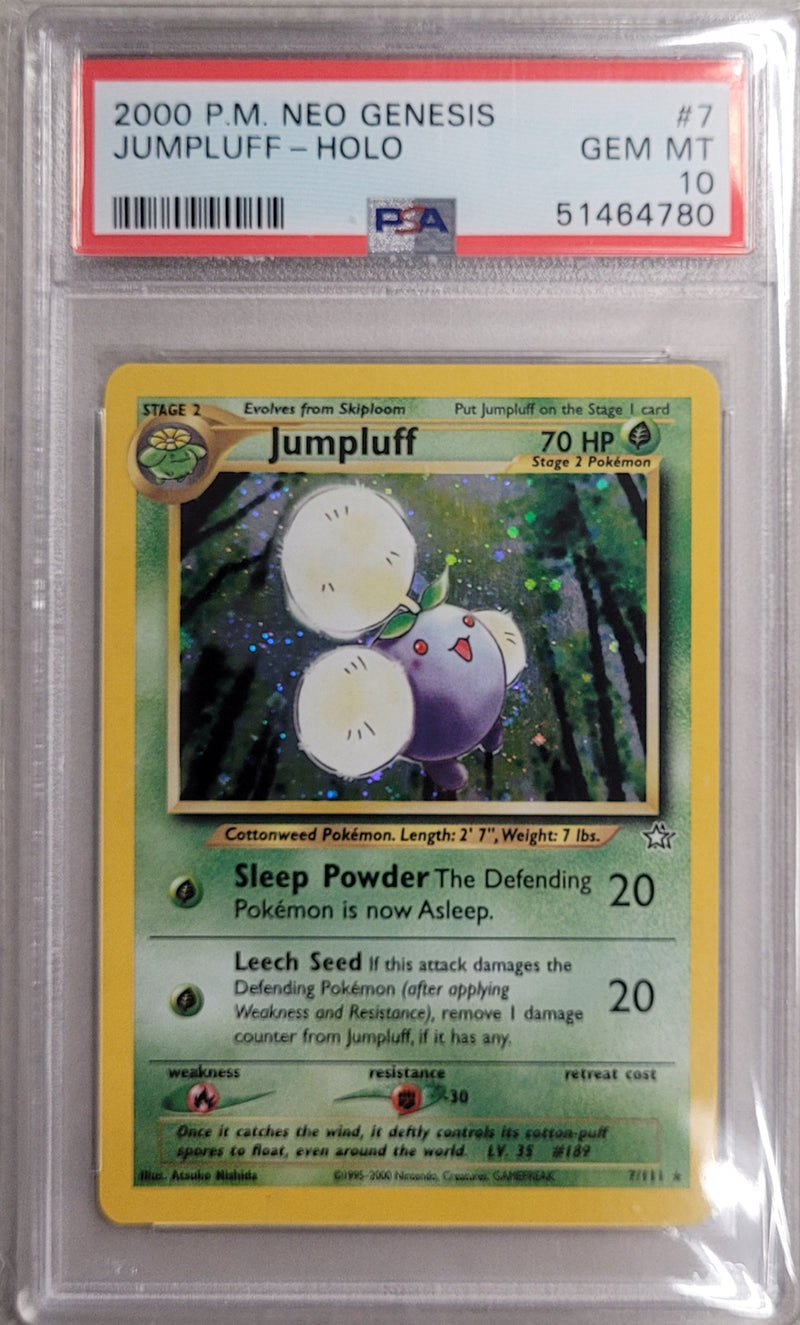 Jumpluff 7/111 Neo Genesis PSA 10 51464780