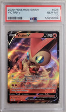 Victini V 025/202 Sword & Shield Base Set PSA 10 53639004