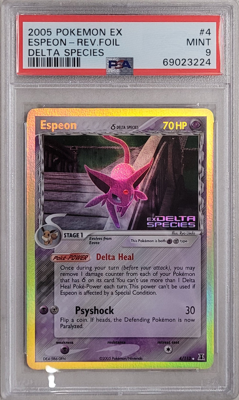 Espeon Delta Species 4/113 Delta Species PSA 9 69023224