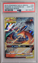 Reshiram & Charizard GX 20/214 Unbroken Bonds PSA 10 62135876