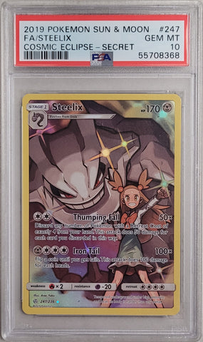Steelix 247/236 Cosmic Eclipse PSA 10 55708368