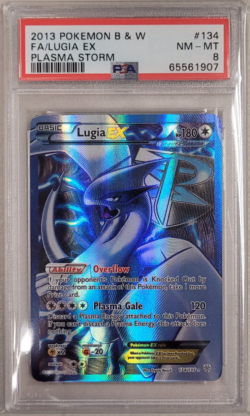 Lugia EX 134/135 EX Plasma Storm PSA 8 65561907