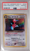 Dark Porygon2 - Holo (233) JPN Neo 4 PSA 10 28105720