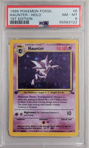 Haunter - Holo 6/62 Fossil 1st Edition PSA 8 55563122