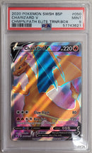 Charizard V SWSH050 Black Star Promo PSA 9 57743621