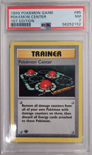 Pokemon Center 85/102 Base Set 1st Edition PSA 7 56252152