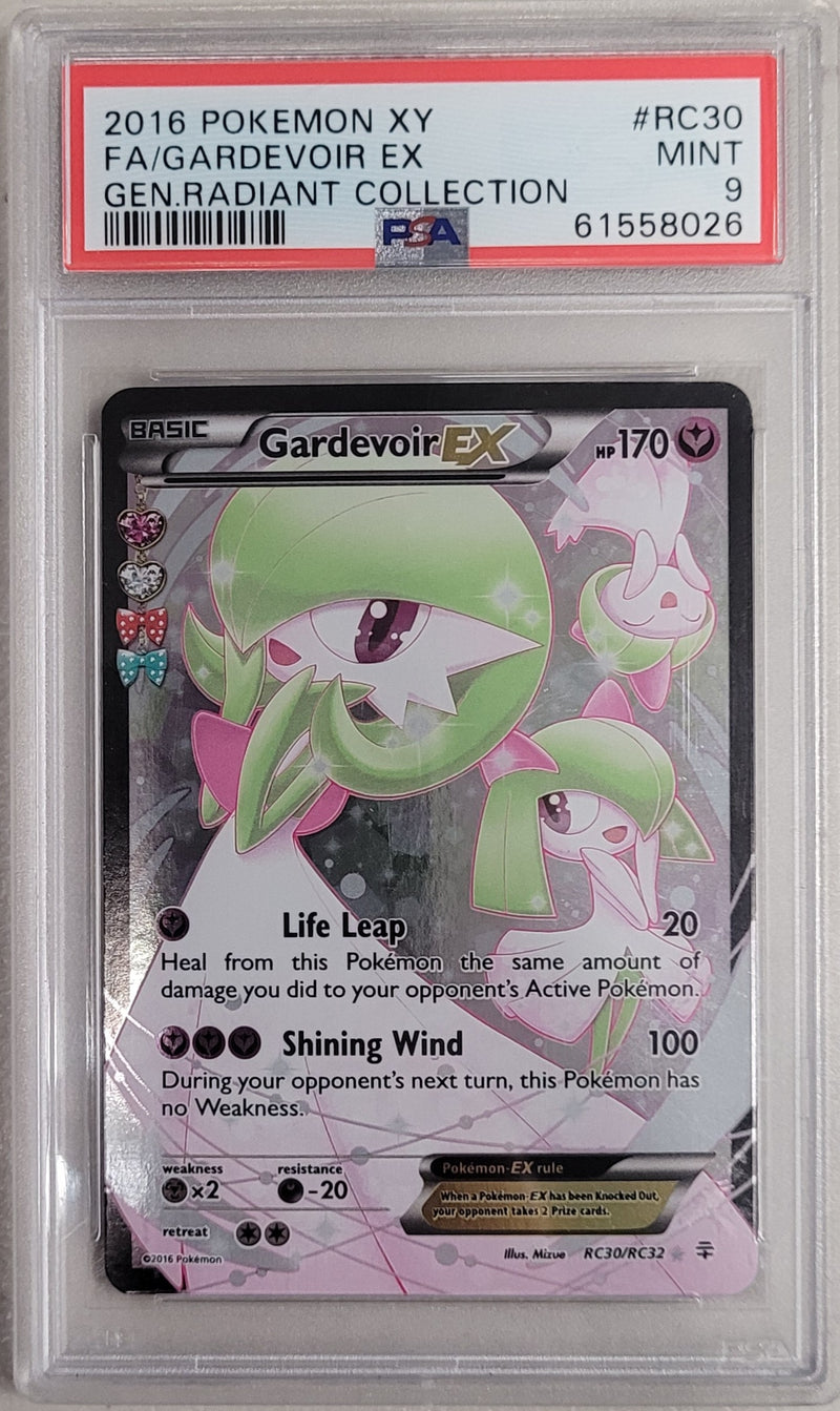 Gardevoir EX RC30/RC32 Generation Radiant Collection PSA 9 61558026