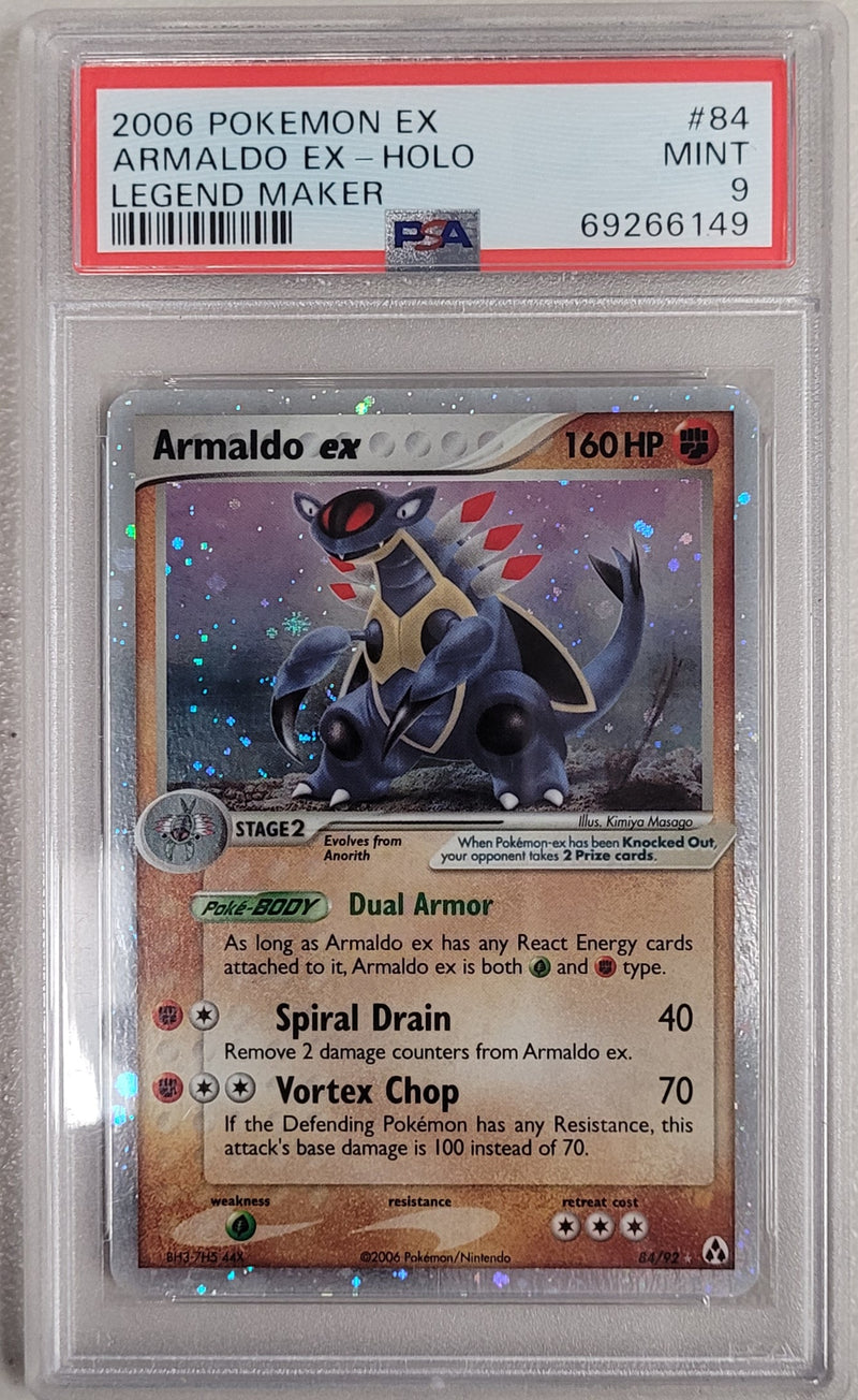 Armaldo ex 84/92 Legend Maker PSA 9 69266149