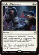 Right of Vengeance (Surge Foil) [Star Trek Commander]
