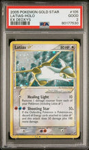 Latias Gold Star 105/107 EX Deoxys PSA 2 80177530