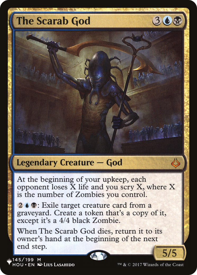 The Scarab God [The List]