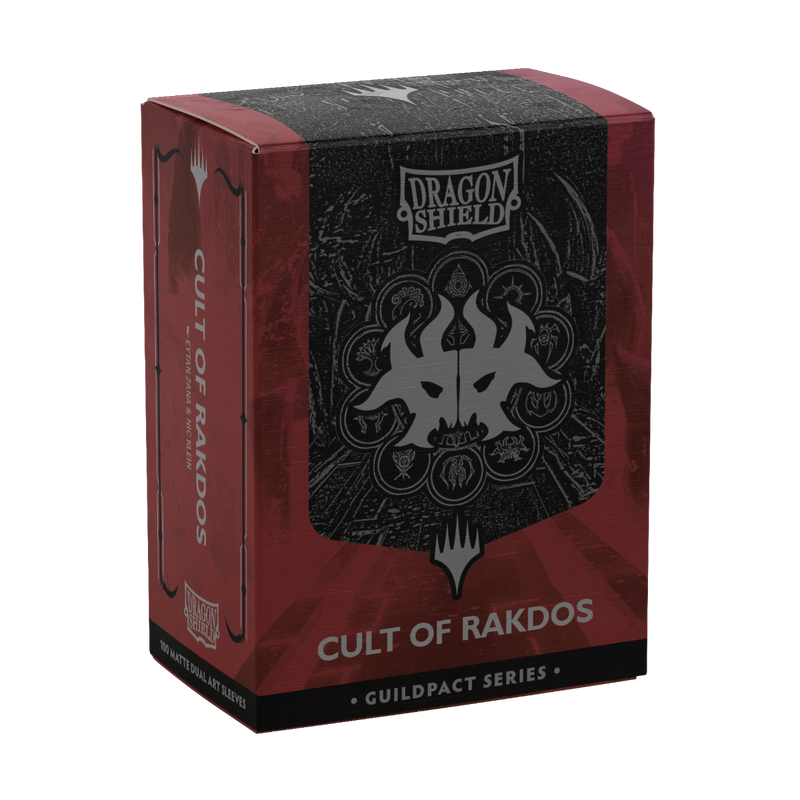 Dragon Shield: Standard 100ct Art Sleeves - Cult of Rakdos