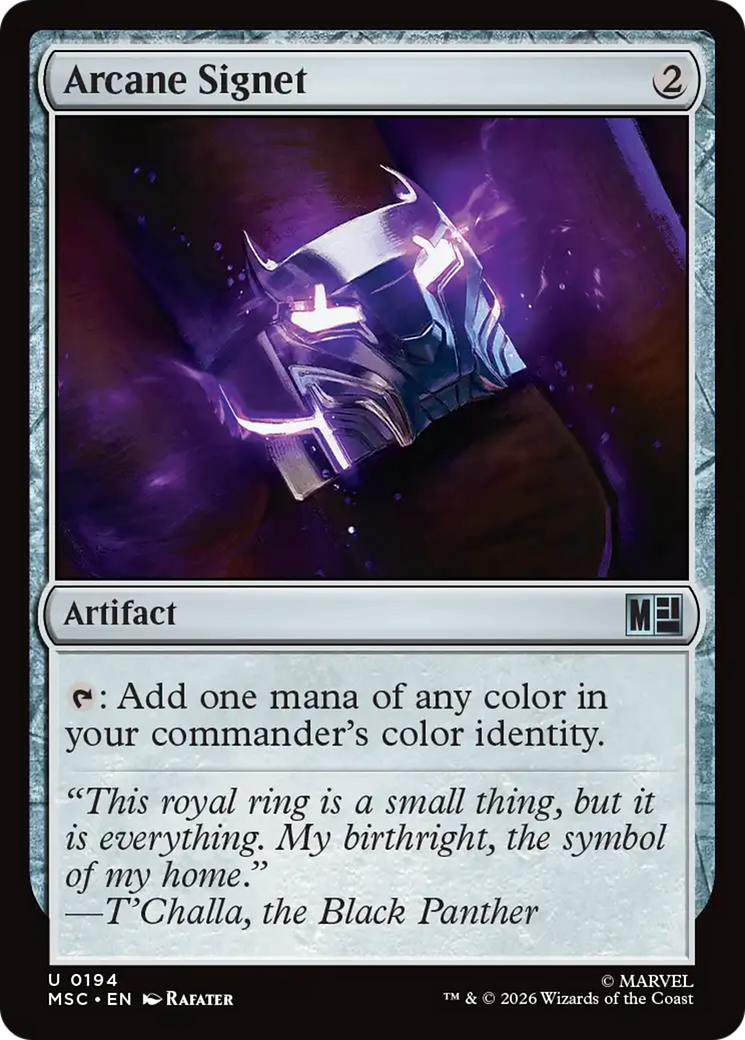 Arcane Signet (0194) [Marvel Super Heroes Commander]