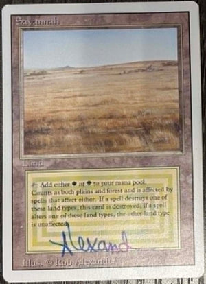 Savannah SIGNED BLUE [Revised Edition]
