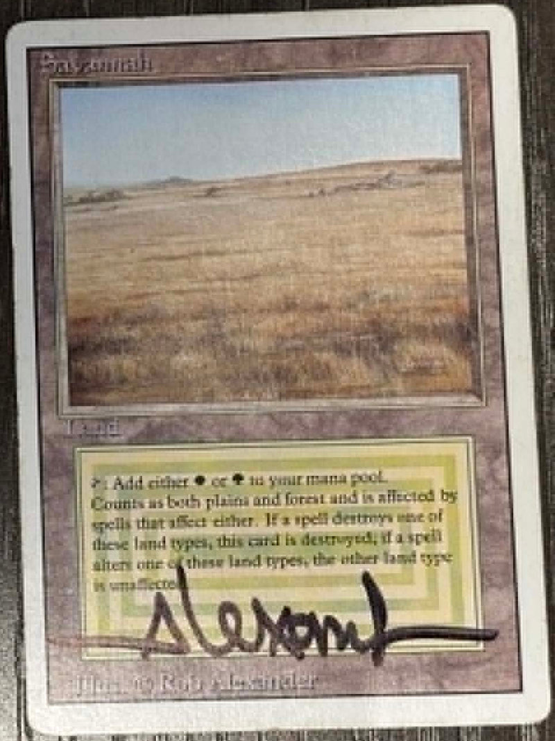 Savannah SIGNED BLACK [Revised Edition]