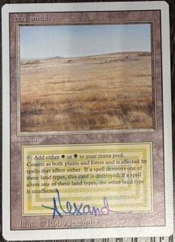 Savannah SIGNED BLUE [Revised Edition]