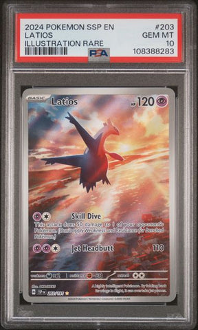 Latios 203/191 Surging Sparks PSA 10 108388283