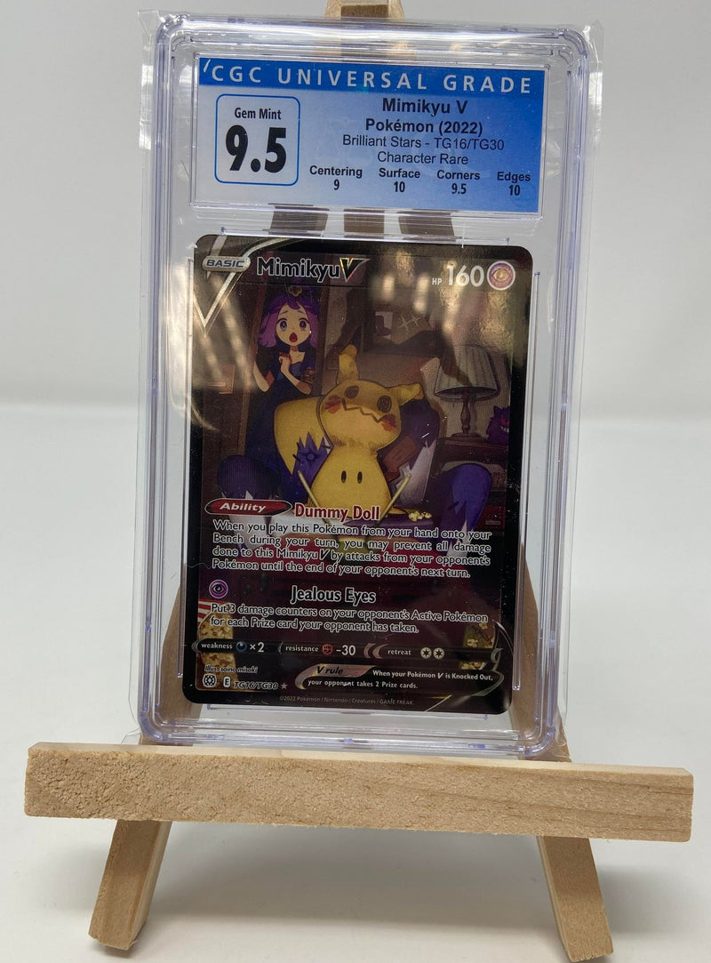 Mimikyu V TG16/TG30 Brilliant Stars CGC 9.5 4070885006