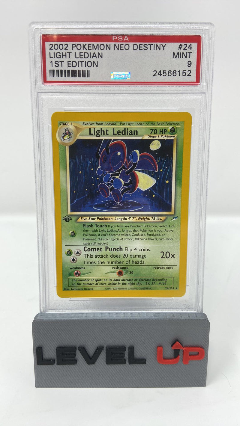 Light Ledian 24/105 1st Edition Neo Destiny PSA 9 24566152