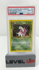 Meganium 10/111 1st Edition Neo Genesis PSA 8 53941145