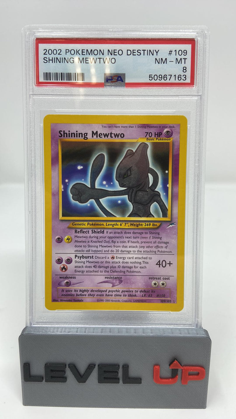 Shining Mewtwo 109/105 Neo Destiny PSA 8 50967163