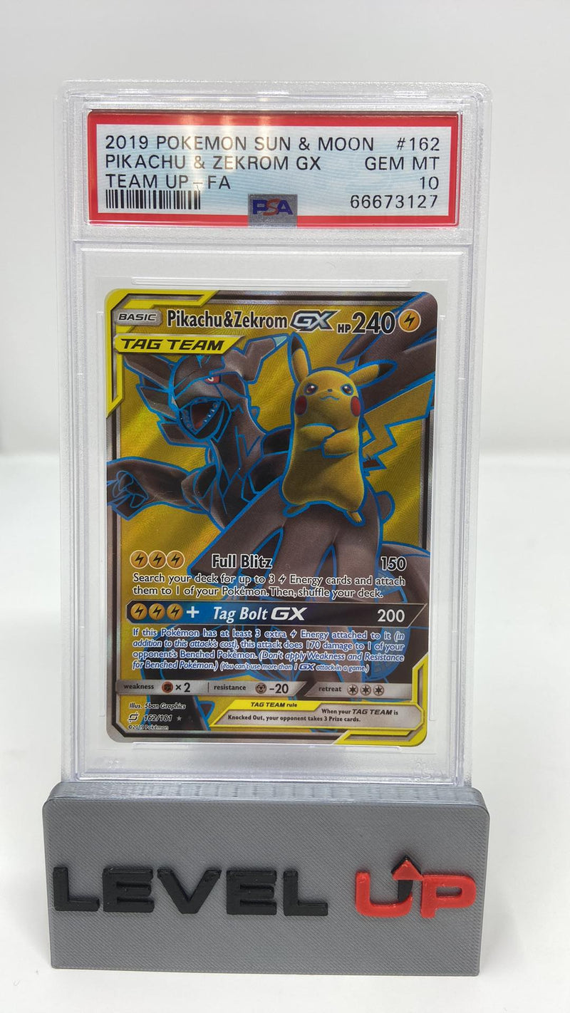 Pikachu & Zekrom GX 162/181 Team Up PSA 10 66673127