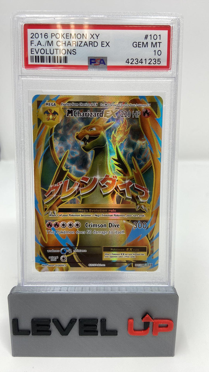 M Charizard EX 101/108 Evolutions PSA 10 42341235