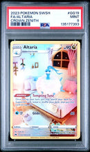 Altaria GG19/GG70 Crown Zenith Full Art PSA 9 135177393